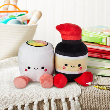 Better Together Sushi & Soy Sauce Magnetic Soft Toy Pair - Planet Toys